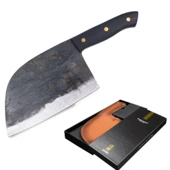Shinrai Knives - 3 Zwarte messen + Snijplank