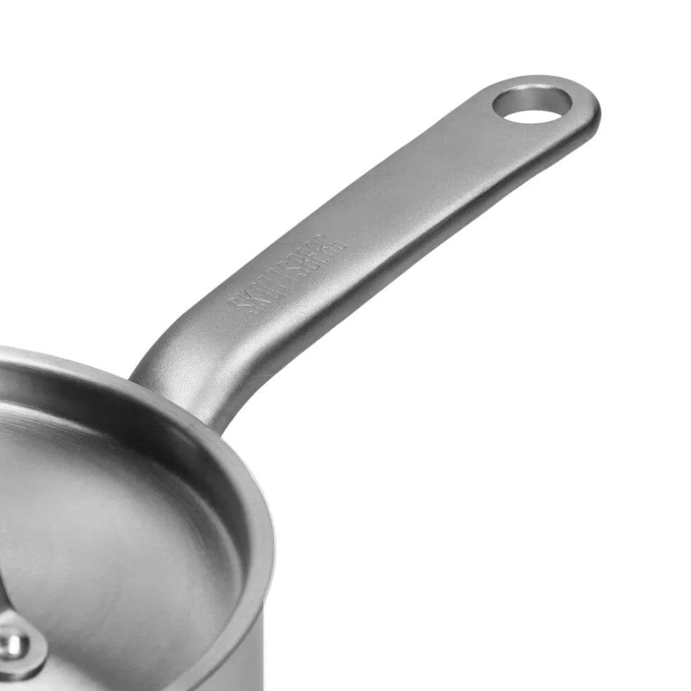 Skottsberg - Stainless Steel Steelpan 14 cm met deksel