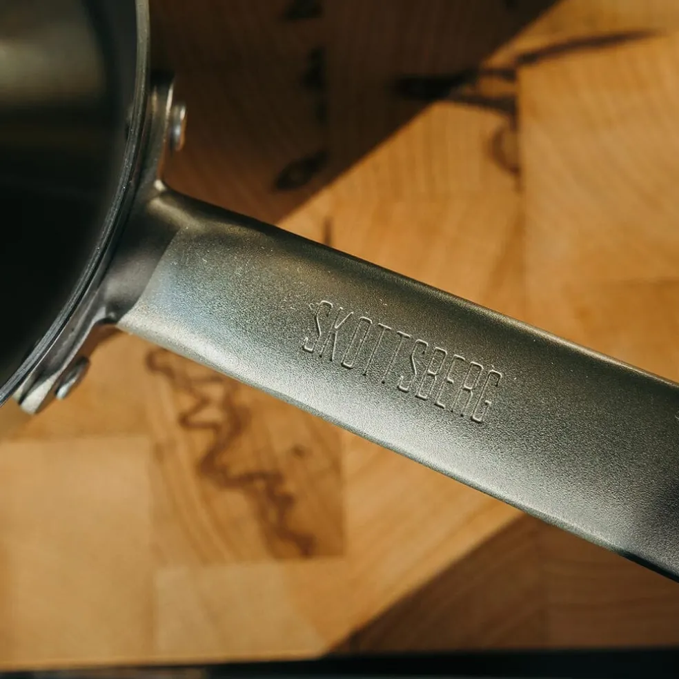 Skottsberg - Stainless Steel Steelpan 14 cm met deksel