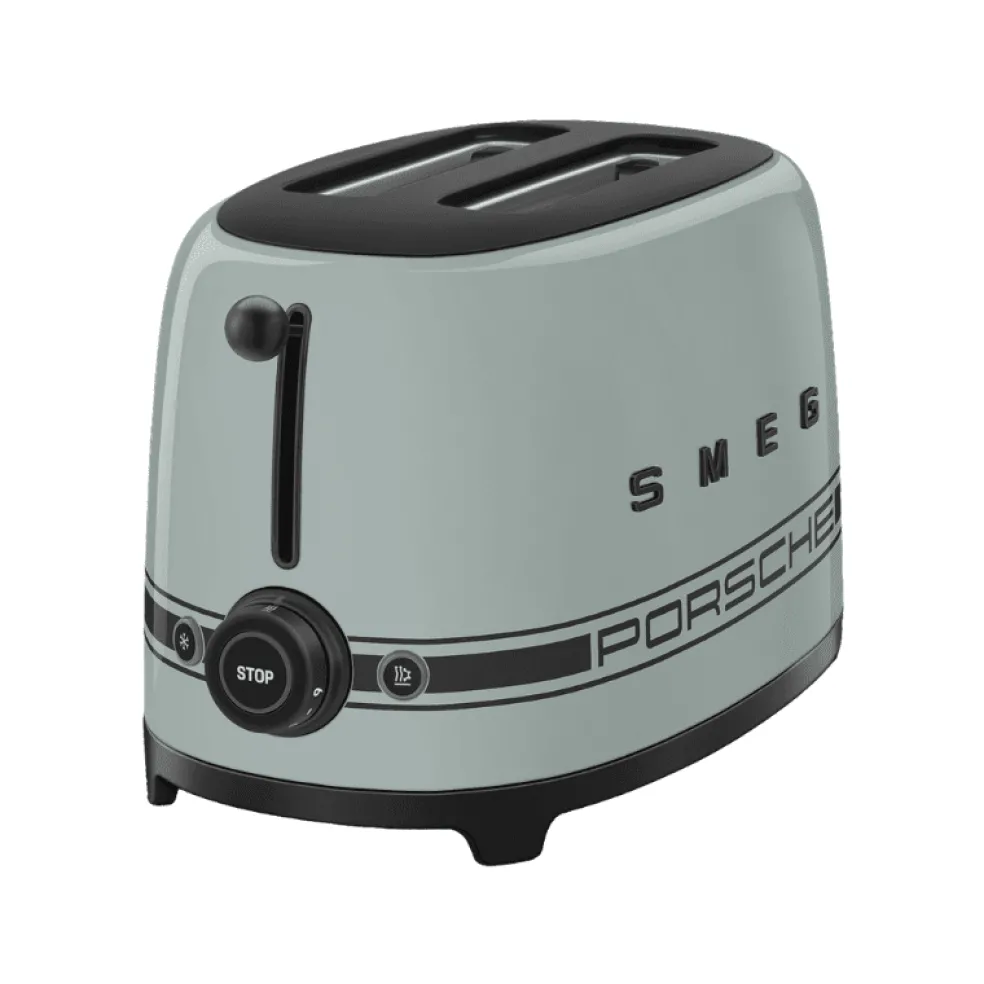 Smeg - Broodrooster | Lindegroen | Porsche Edition | Toaster 2x2