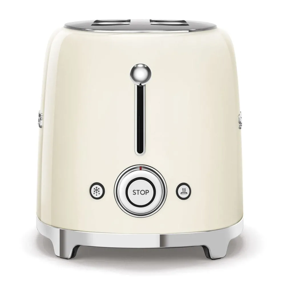 Smeg - Broodroosters | Crème | Jaren 50 | Toaster 2x4