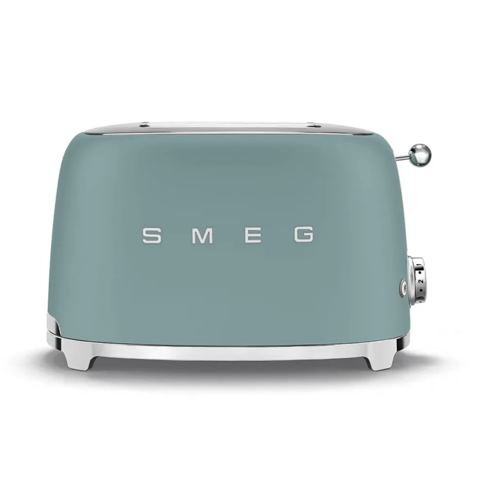 Smeg - Broodroosters | Emerald Green | Jaren 50 | Toaster 2x2