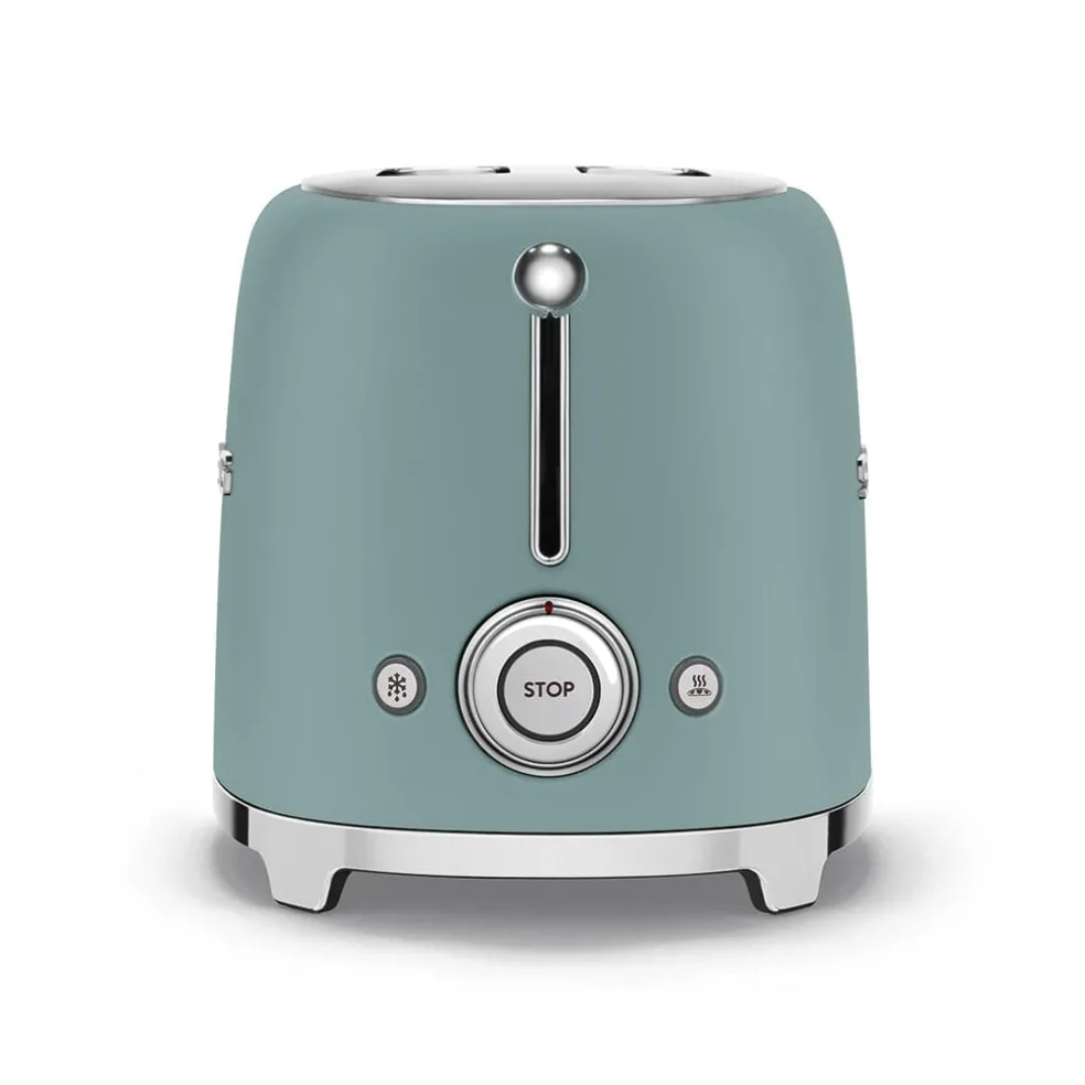 Smeg - Broodroosters | Emerald Green | Jaren 50 | Toaster 2x2