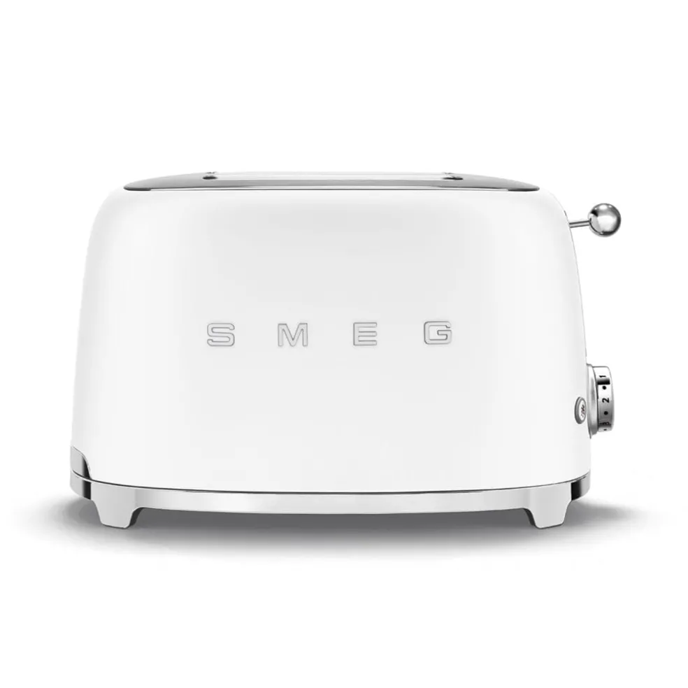 Smeg - Broodroosters | Mat Wit | Jaren 50 | Toaster 2x2