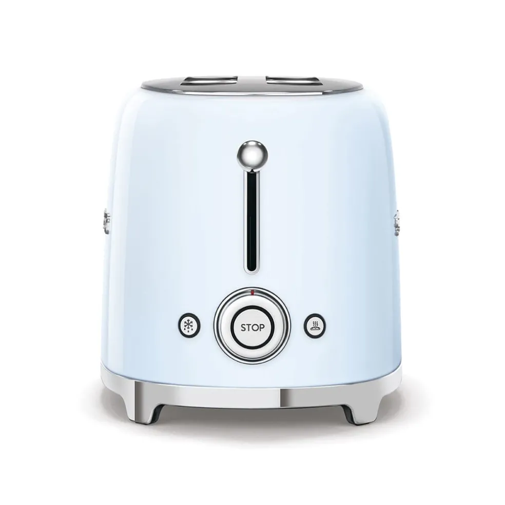 Smeg - Broodroosters | Pastelblauw | Jaren 50 | Toaster 2x2
