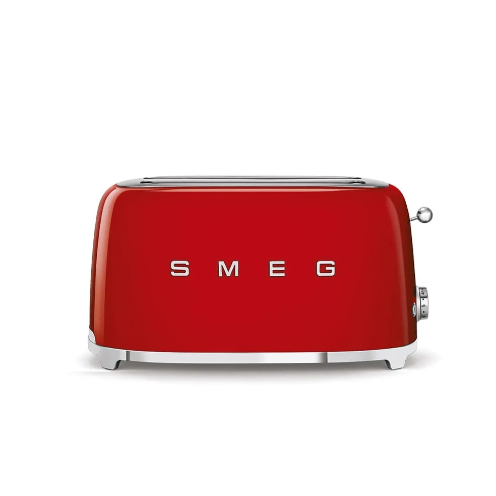 Smeg - Broodroosters | Rood | Jaren 50 | Toaster 2x4