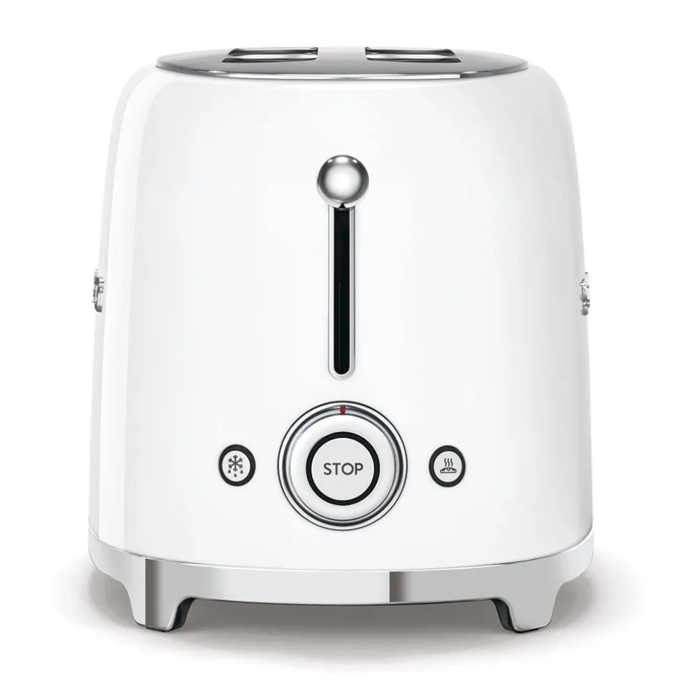 Smeg - Broodroosters | Wit | Jaren 50 | Toaster 2x4