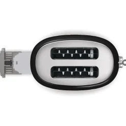 Smeg - Broodroosters | Zwart | Jaren 50 | Toaster 2x2
