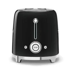 Smeg - Broodroosters | Zwart | Jaren 50 | Toaster 2x2