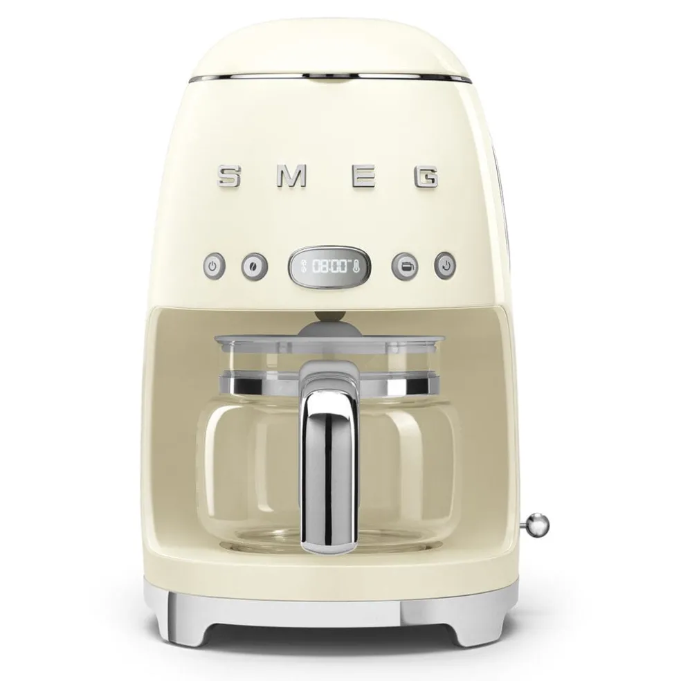 Smeg - Filterkoffiemachine | Crème | Jaren 50 | Filterkoffiemachine