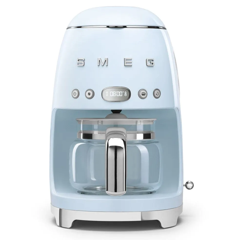 Smeg - Filterkoffiemachine | Pastelblauw | Jaren 50 | Filterkoffiemachine