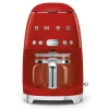 Smeg - Filterkoffiemachine | Rood | Jaren 50 | Filterkoffiemachine