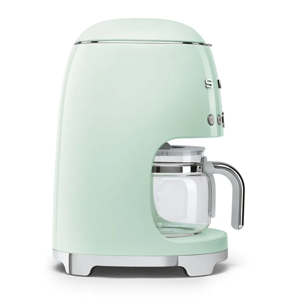 Smeg - Filterkoffiemachine | Watergroen | Jaren 50 | Filterkoffiemachine