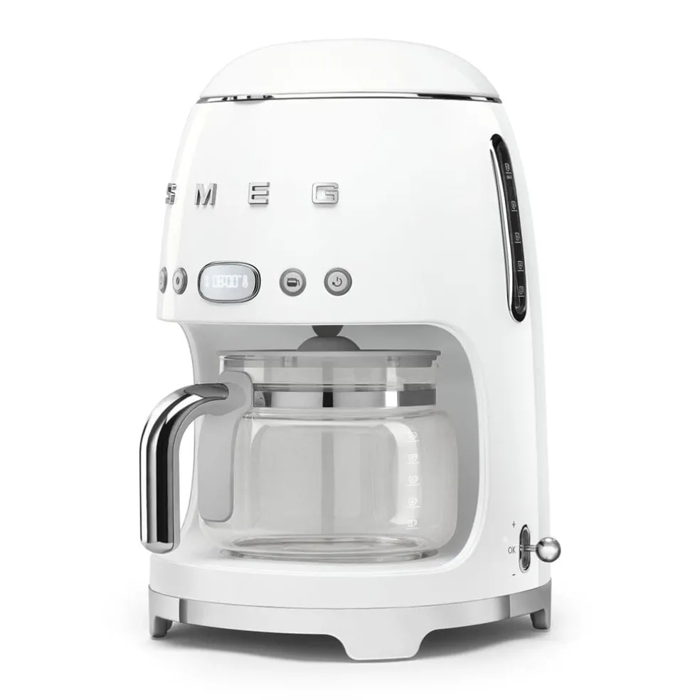 Smeg - Filterkoffiemachine | Wit | Jaren 50 | Filterkoffiemachine