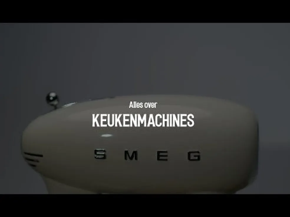 Smeg - Keukenmachine | Zwart | Jaren 50 | Keukenmachine full color
