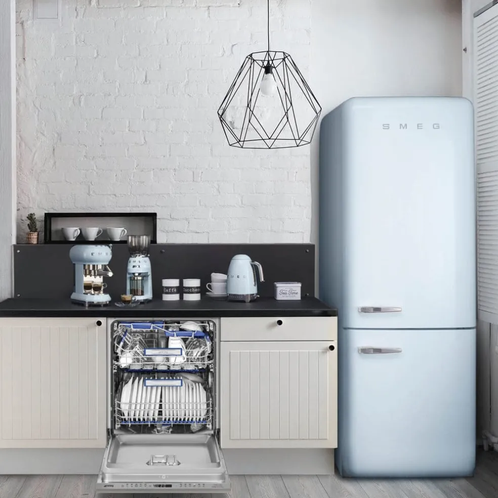 Smeg - Koffiemaler | Pastelblauw | Jaren 50 | Koffiemolen