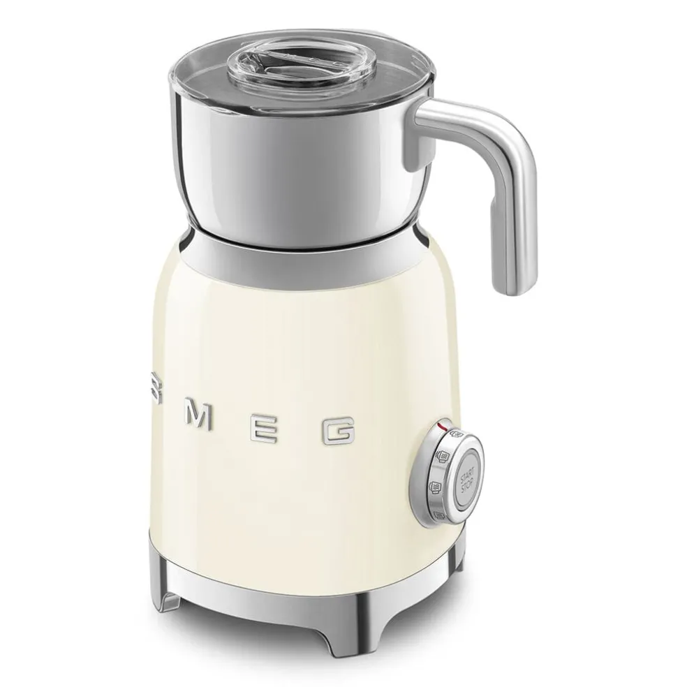 Smeg - Melkopschuimer | Crème | Jaren 50 | Inductie melkopschuimer