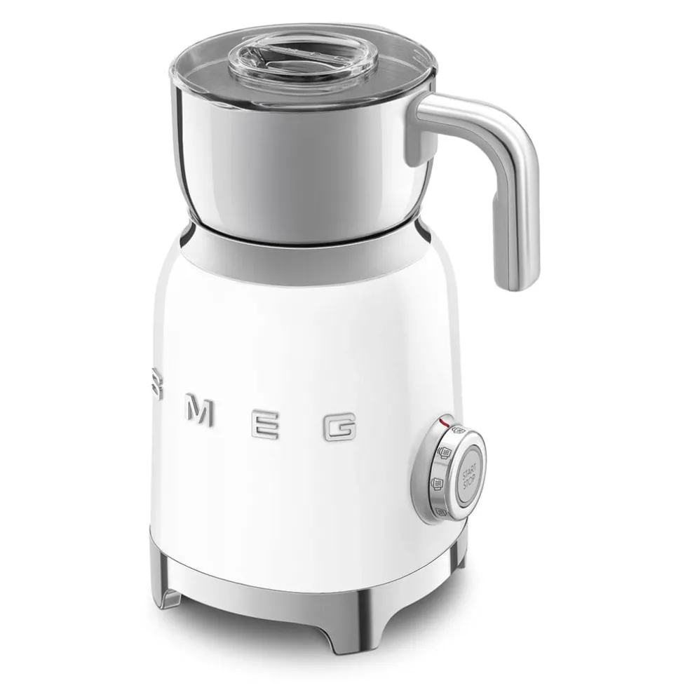 Smeg - Melkopschuimer | Wit | Jaren 50 | Inductie melkopschuimer