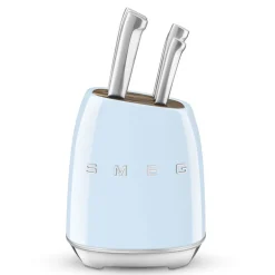 SMEG - Messenblok met 6 messen Pastelblauw