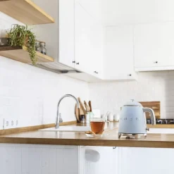 Smeg - Mini Waterkoker | Crème | Jaren 50 | Kettle Standard