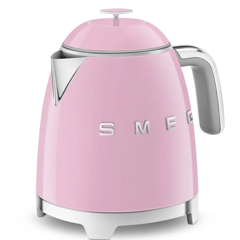 Smeg - Mini Waterkoker | Roze | Jaren 50 | Kettle Standard