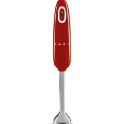 Smeg - Staafmixer | Rood | Jaren 50 | Staafmixer met accessoires
