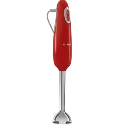 Smeg - Staafmixer | Rood | Jaren 50 | Staafmixer met accessoires +