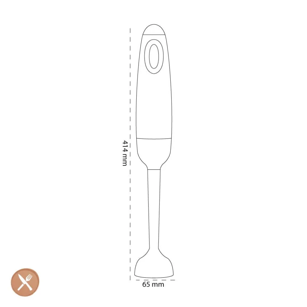 Smeg - Staafmixer | Zwart | Jaren 50 | Staafmixer excl accessoires