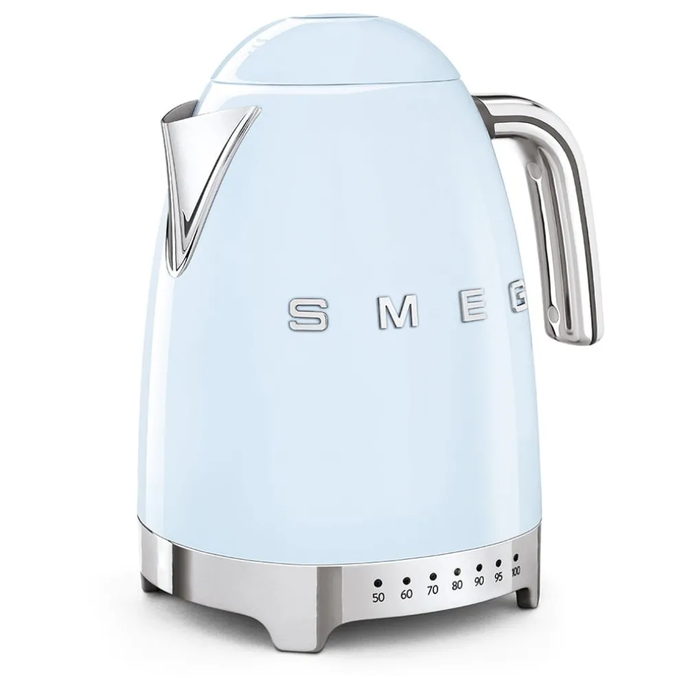 Smeg - Waterkoker | Pastelblauw | Jaren 50 | Variabele waterkokers