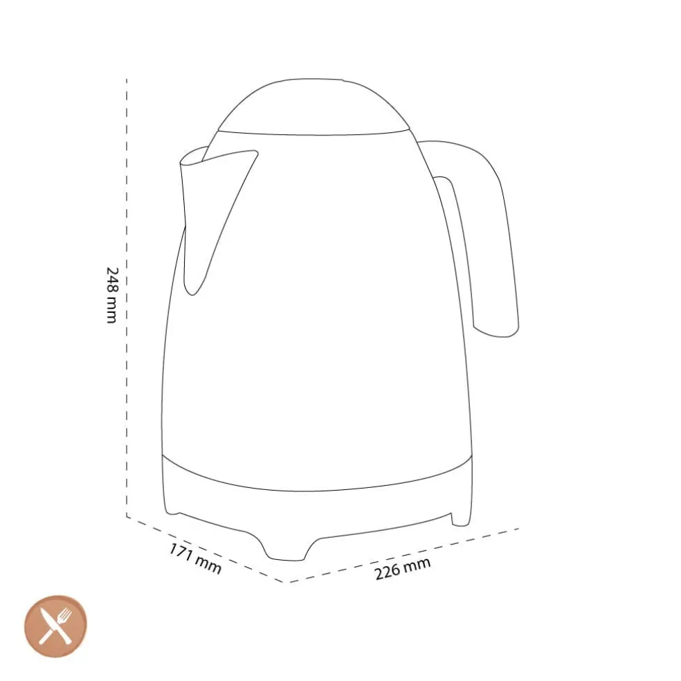 Smeg - Waterkoker | Pastelblauw | Jaren 50 | Kettle Standard