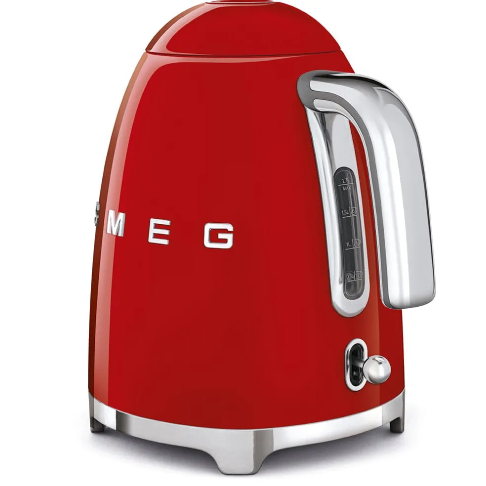 Smeg - Waterkoker | Rood | Jaren 50 | Kettle Standard