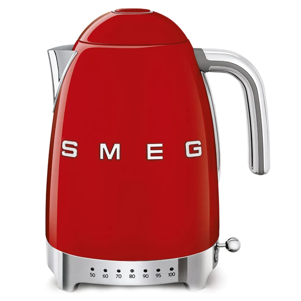 Smeg - Waterkoker | Rood | Jaren 50 | Variabele waterkokers
