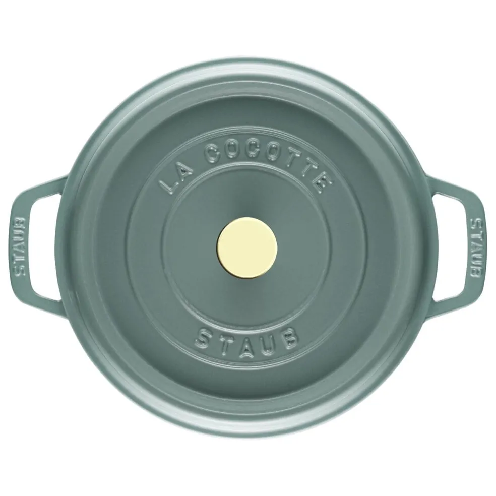 Staub - La Cocotte Braadpan 24 cm - Eucalyptus