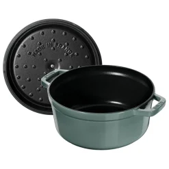 Staub - La Cocotte Braadpan 24 cm - Eucalyptus