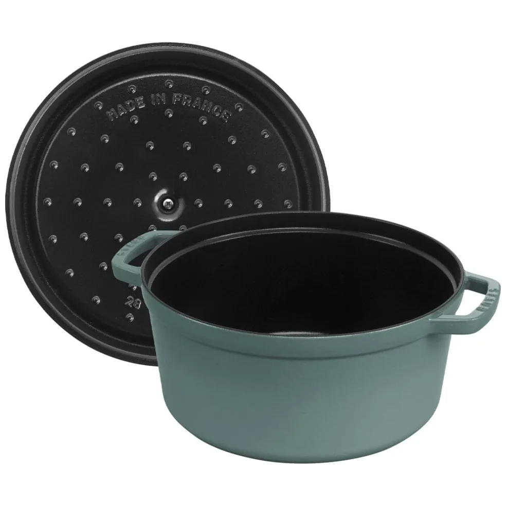 Staub - La Cocotte Braadpan 28 cm - Eucalyptus