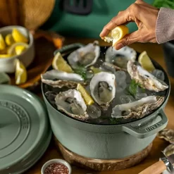 Staub - La Cocotte Braadpan 28 cm - Eucalyptus