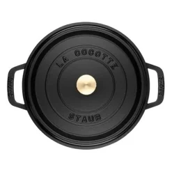 Staub - La Cocotte Braadpan 26 cm - Zwart