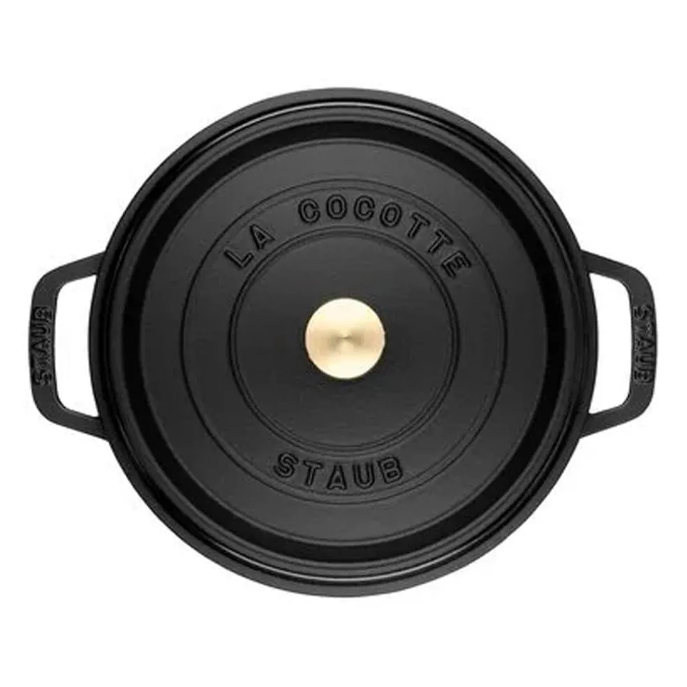 Staub - La Cocotte Braadpan 26 cm - Zwart