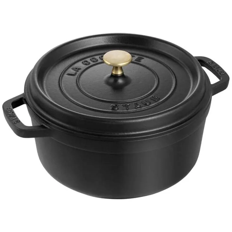 Staub - La Cocotte Braadpan 28 cm - Zwart