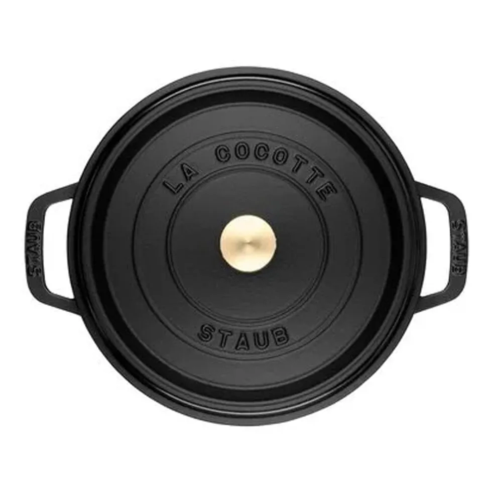 Staub - La Cocotte Braadpan 28 cm - Zwart