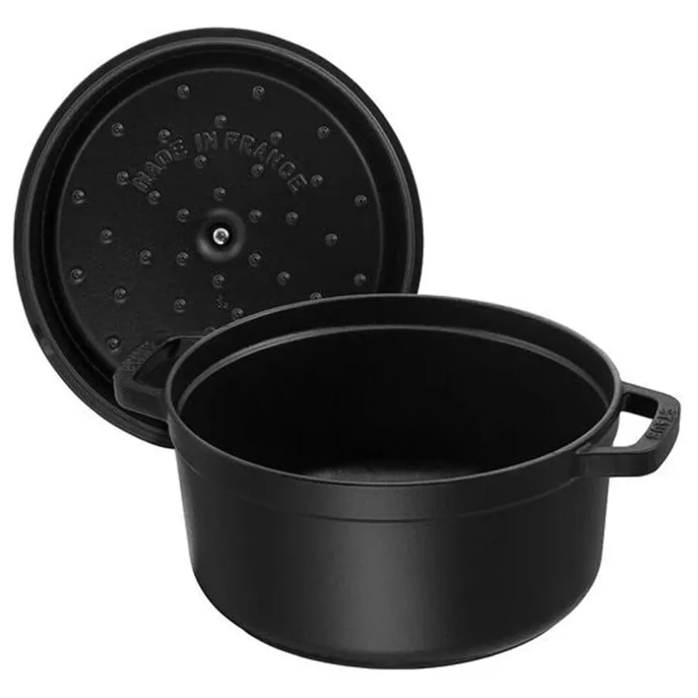 Staub - La Cocotte Braadpan 28 cm - Zwart