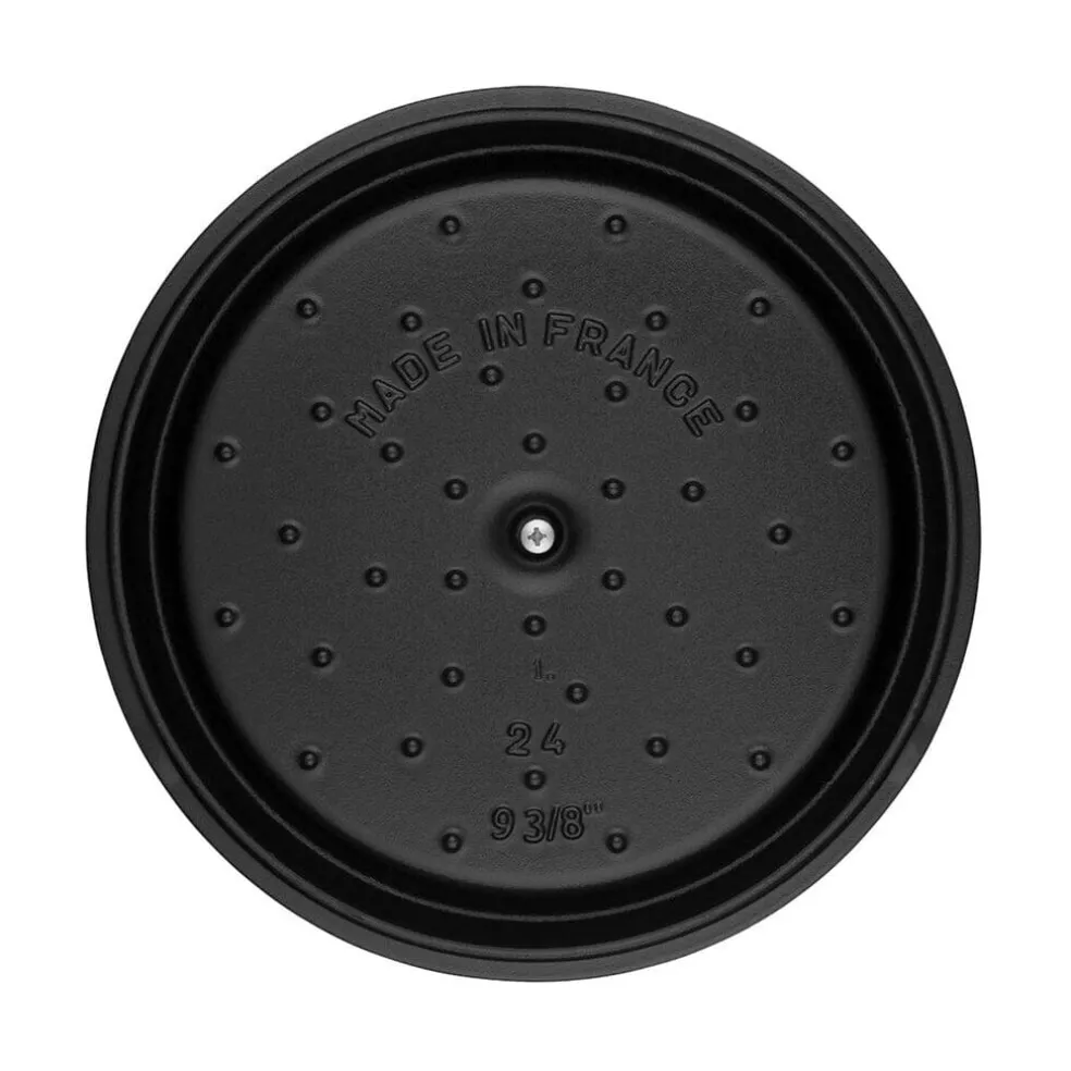 Staub - Lage Cocotte 26 cm Zwart