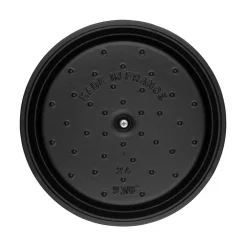 Staub - Lage Cocotte 28 cm Zwart