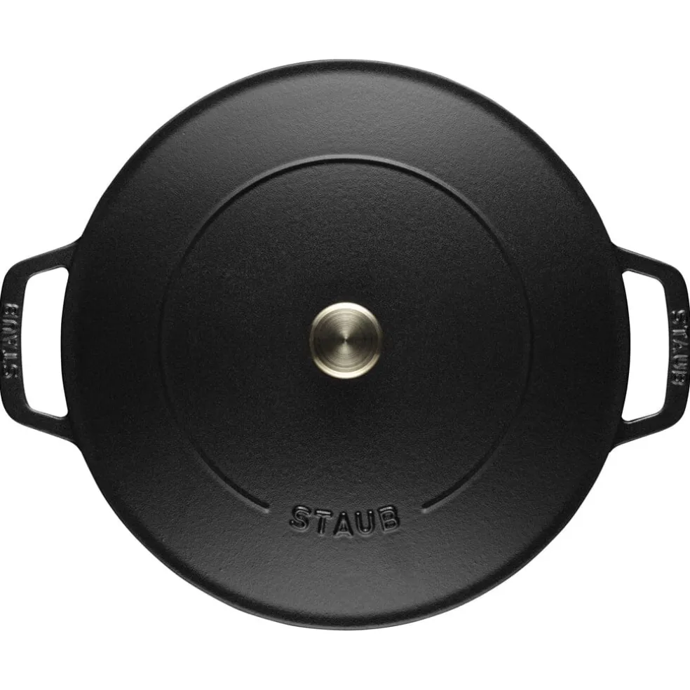 Staub - Stackable 2-delige Pannenset 24 cm - Zwart