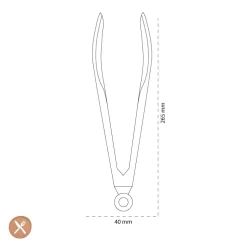Tools2Cook - Siliconen Keukentang Nutmeg Grey