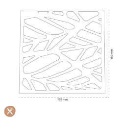 Tools2Cook - Siliconen Onderzetter Black Pepper