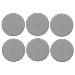 Tools2Cook - Siliconen Onderzetterset (7 stuks) Nutmeg Grey