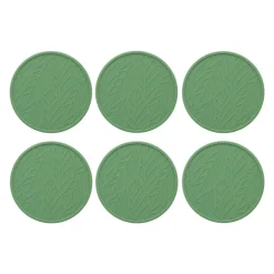 Tools2Cook - Siliconen Onderzetterset (7 stuks) Sage Green