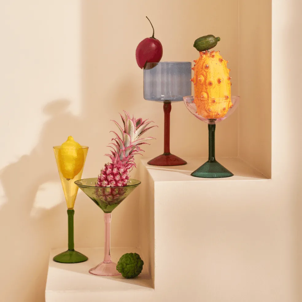Urban Nature Culture - Champagne flute Cocktail - Set Van 2
