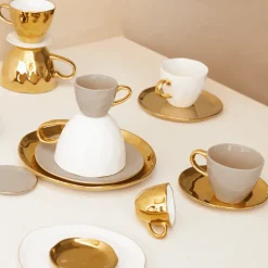 Urban Nature Culture - Good Morning - Ontbijtbord - Gold - Ø21.5 cm